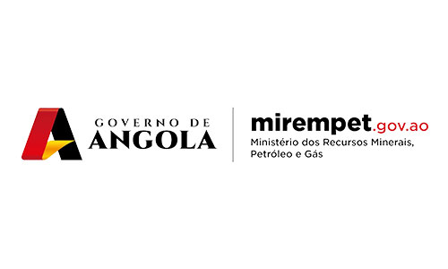 Ministry of Mineral Resources, Petroleum and Gas (MIREMPET) Logo - Partner at Angolan International Mining Conference 2025